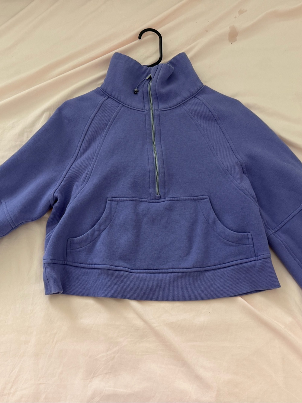 lululemon athletica Purple Half-Zip Pullover Sweatshirt